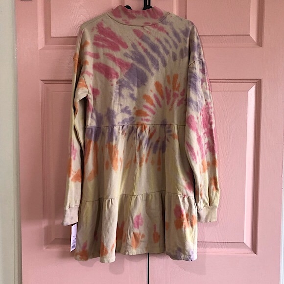 ⚡️NWT⚡️Wild Fable Tie-Dye Sweatshirt Dress - Women’s XS - Picture 2 of 3